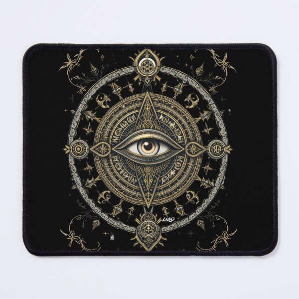Item preview, “The Coded Eye” — Esoteric Symbolism in Golden Geometry designed and sold by LIF3 IS A DREAM.