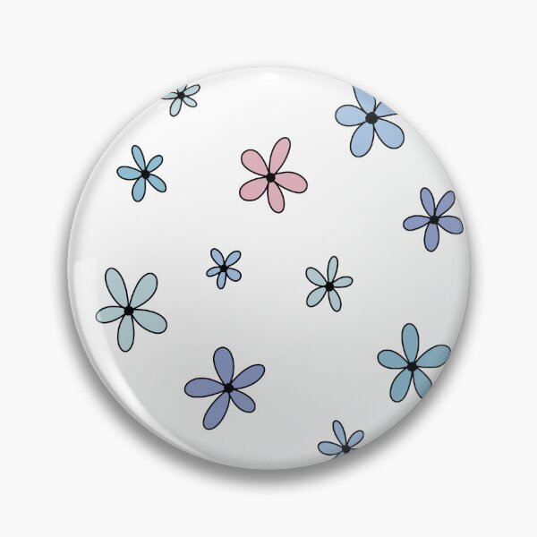Item preview, Blue Flowers Sticker Pack designed and sold by WillowTreeArt.
