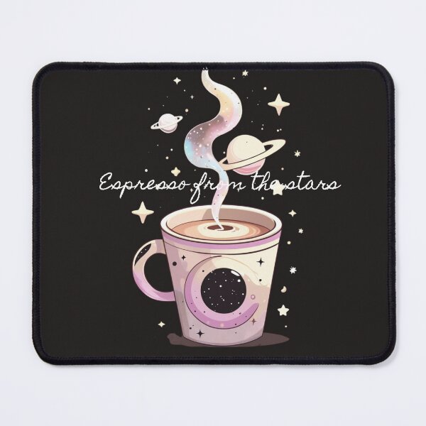 Item preview, Cosmic Brew – Saturn Coffee Cup T-Shirt for Space Lovers designed and sold by MadluDesigns.