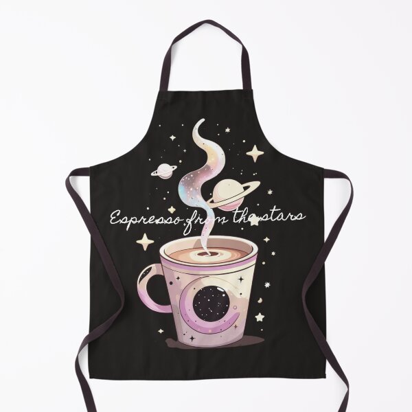 Item preview, Cosmic Brew – Saturn Coffee Cup T-Shirt for Space Lovers designed and sold by MadluDesigns.