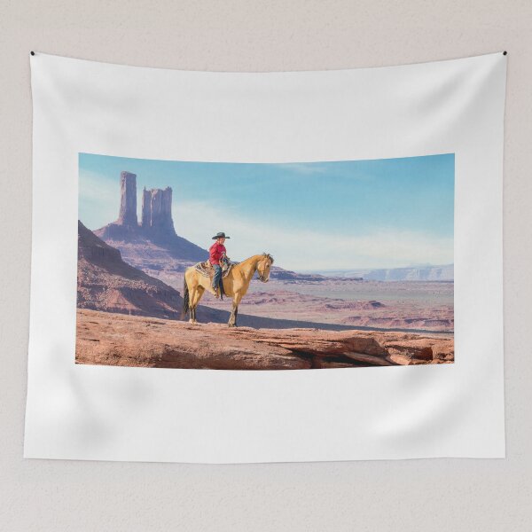 Item preview, Young Rider at John Ford Point designed and sold by Gerard Fornarotto.