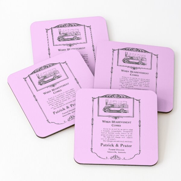 Item preview, Patrick & Prater Funeral Directors 1930  designed and sold by JoezPlace.