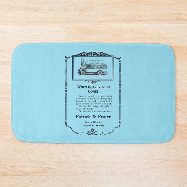 Item preview, Patrick & Prater Funeral Directors 1930  designed and sold by JoezPlace.