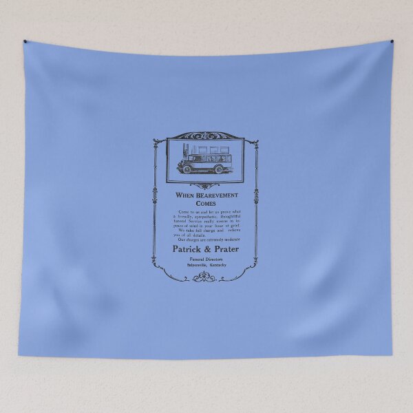 Item preview, Patrick & Prater Funeral Directors 1930  designed and sold by JoezPlace.