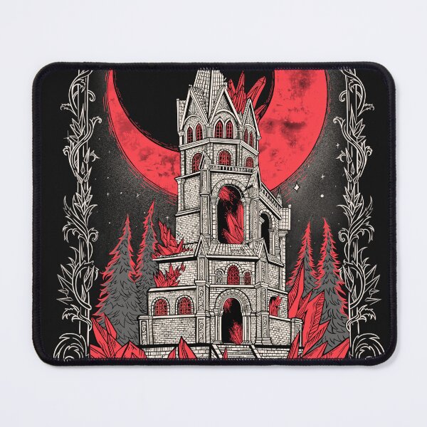 Item preview, Castle of the Blood Moon designed and sold by Arcanumart.