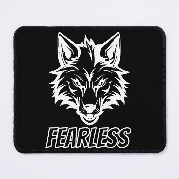 Item preview, Fearless Wolf – Bold Spirit Wild Design designed and sold by Karim-Karem.