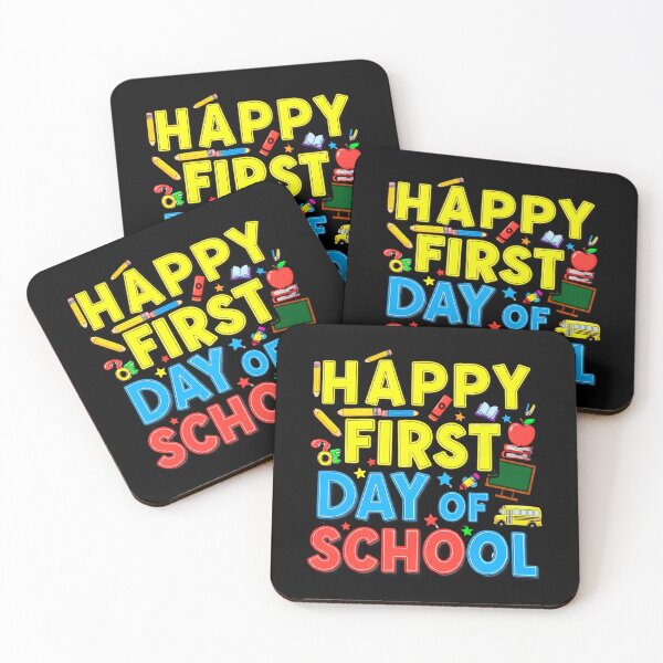 Item preview, Happy First Day Of School designed and sold by Teetreasure2.