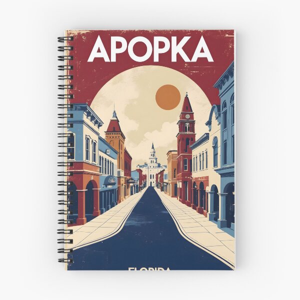 Item preview, Apopka Florida 1950s USA Vintage Travel Tourism designed and sold by TravelersGems.