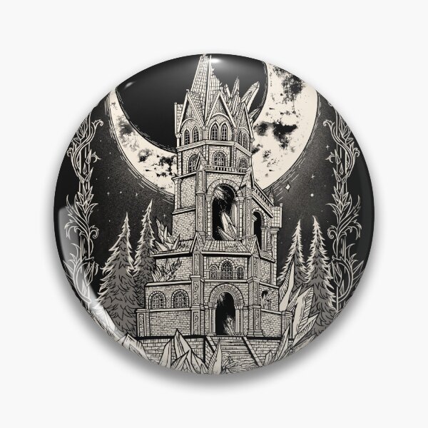 Artikelvorschau, Dark Fantasy Turm entworfen und verkauft von Arcanumart.