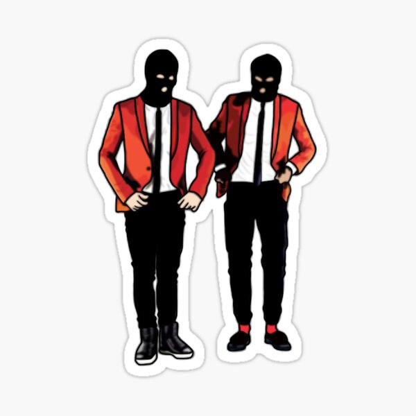Item preview, Red Jacket BF Album Rock Band Sticker designed and sold by rhawkinsdesigns.