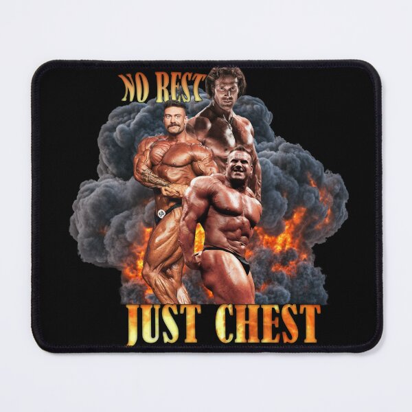 Item preview, No rest, just chest! designed and sold by Gymrathub.