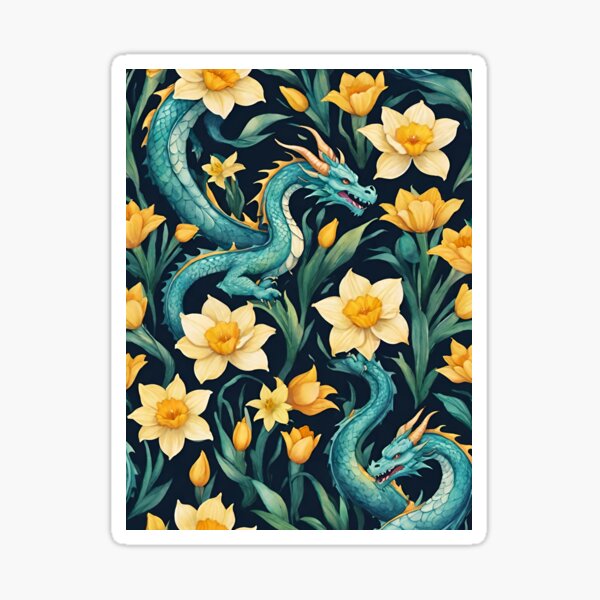 Item preview, Daffodil Dragon  designed and sold by Boog Monst .