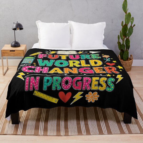 Item preview, Future World Changer In Progress, Education Matters, Student Motivation designed and sold by Teetreasure2.