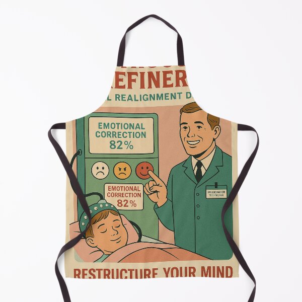 Item preview, The Thought Refinery – Retro Therapy Poster designed and sold by WeaveWhimsy.