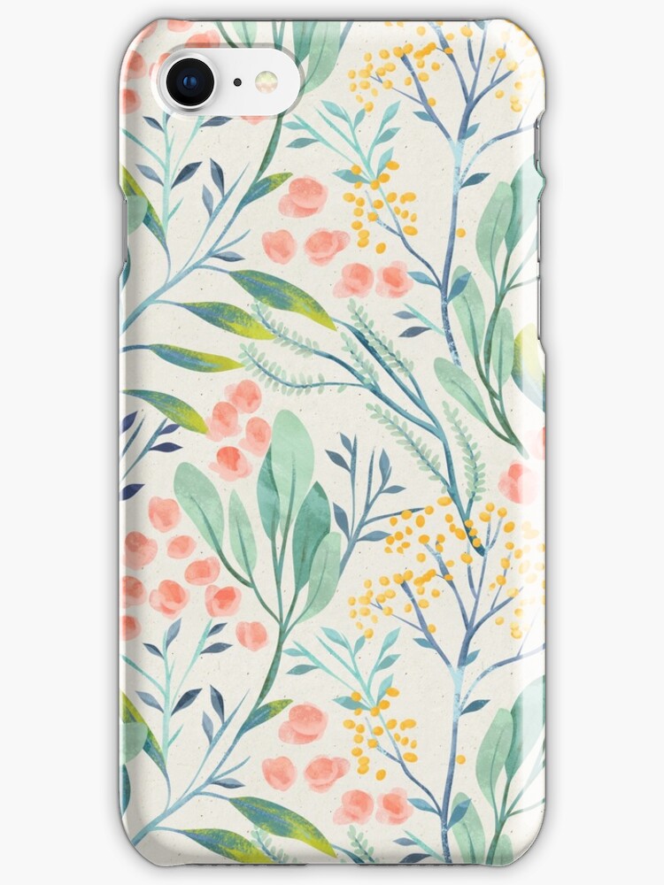 Thumbnail 1 of 4, iPhone Case, Botanical Garden designed and sold by irtsya.