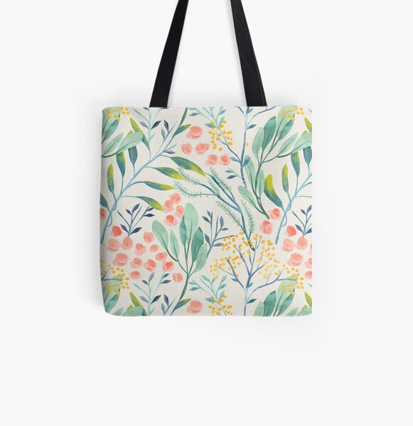 Botanical Garden All Over Print Tote Bag