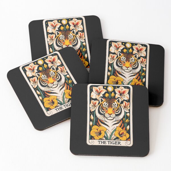 Item preview, The Tiger Sun Tiger Tarot designed and sold by FrictionMaxxing.