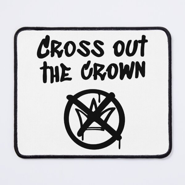 Item preview, Cross out the Crown designed and sold by ArtAmidstChaos.