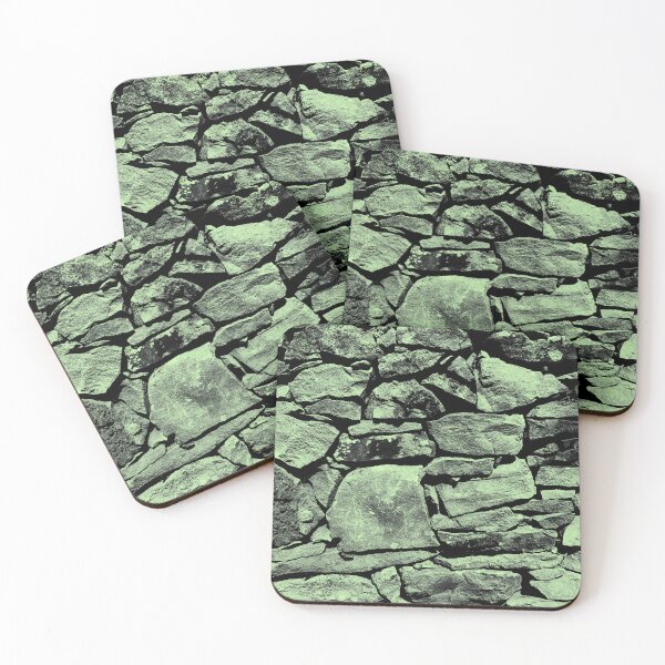 Item preview, Historic brick wall, mint green designed and sold by Dryft7.