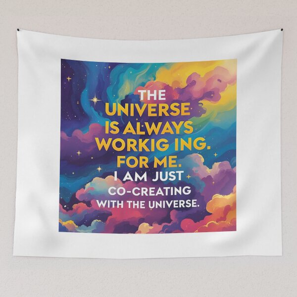 Item preview, Universe working for me, I am just co creating designed and sold by ASKprints.