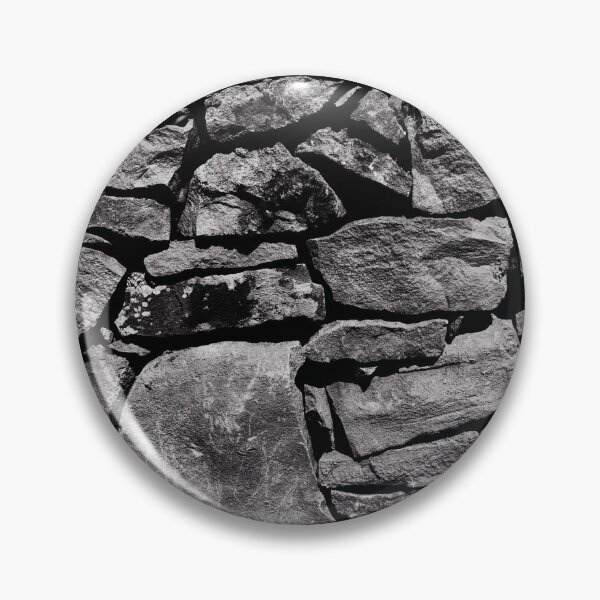Item preview, Historic brick wall high contrast black and white designed and sold by Dryft7.