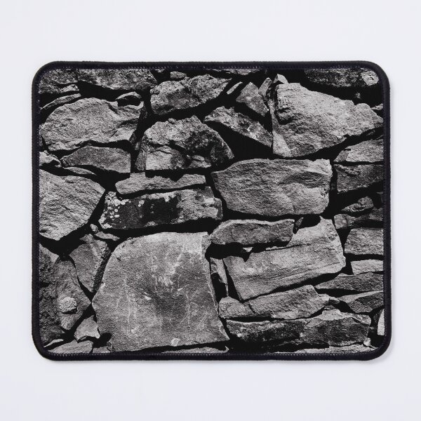 Item preview, Historic brick wall high contrast black and white designed and sold by Dryft7.