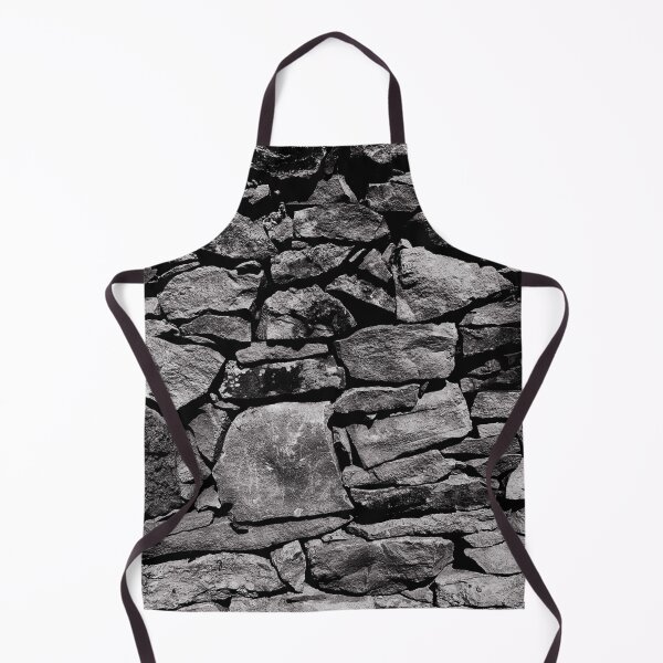 Item preview, Historic brick wall high contrast black and white designed and sold by Dryft7.