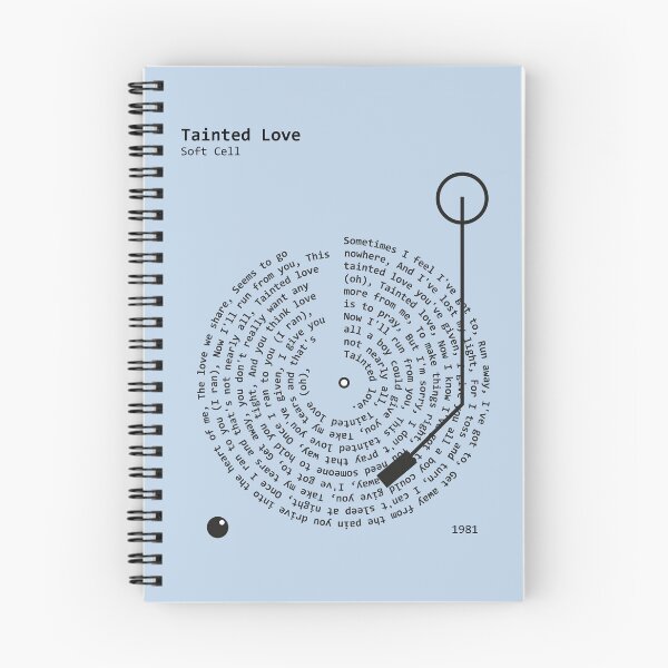Item preview, Tainted Love, Soft Cell - Lyrics Poster designed and sold by MancBusyBee.