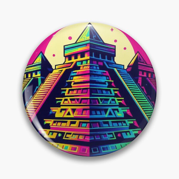 Item preview, Ancient aztek pyramids  designed and sold by Dogandesighn.