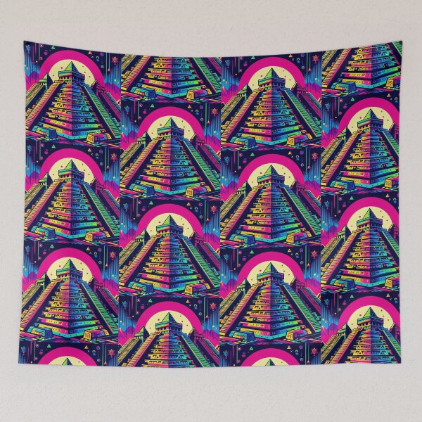 Item preview, Ancient aztek pyramids  designed and sold by Dogandesighn.