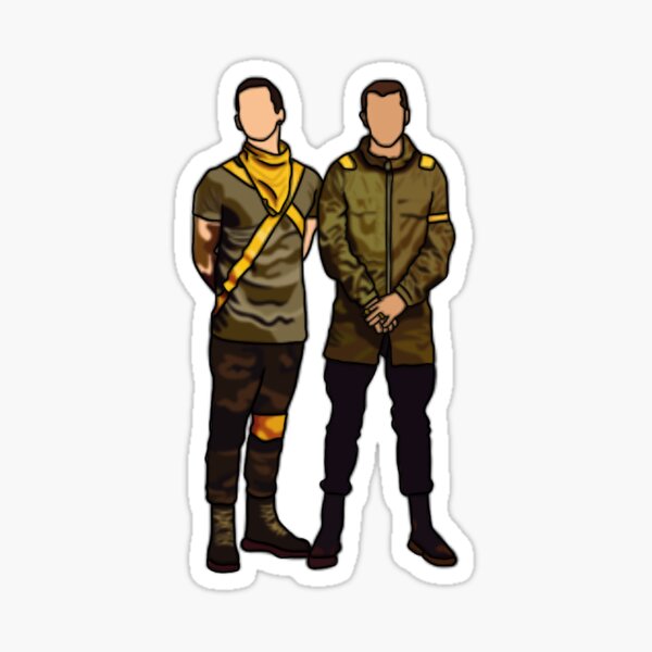 Item preview, Camo Green Trench Album Rock Band Sticker designed and sold by rhawkinsdesigns.