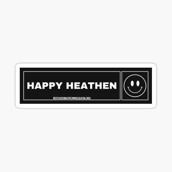 Item preview, Happy Heathen designed and sold by RfR-org.