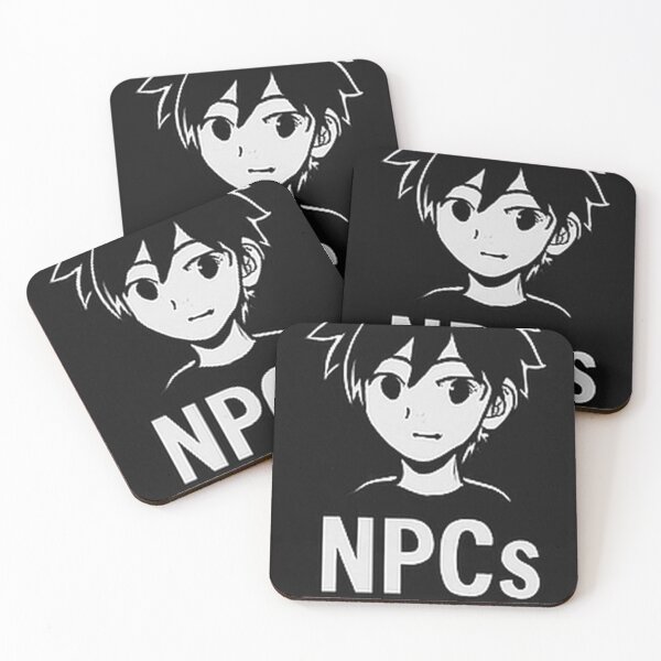 Item preview, NPC's Talk Too Much designed and sold by AFK Aesthetic.