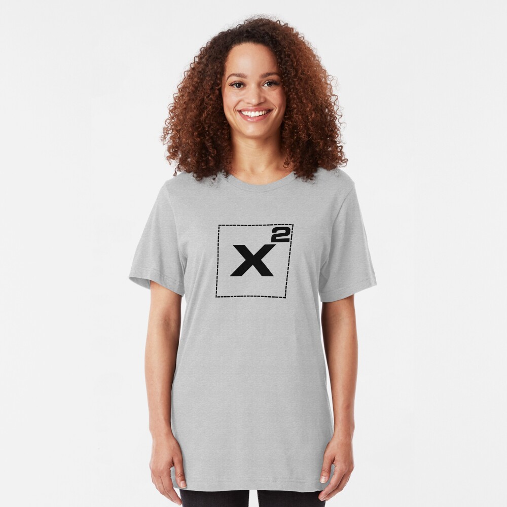 Squared (Black) Slim Fit T-Shirt