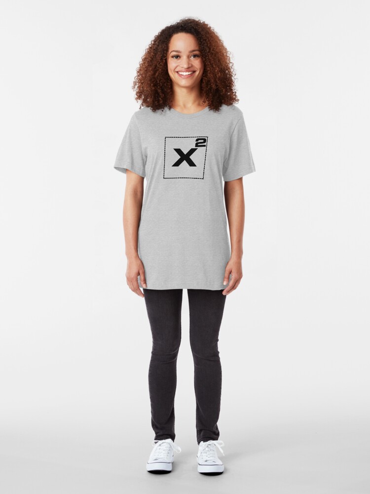 Alternate view of Squared (Black) Slim Fit T-Shirt