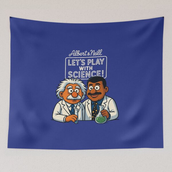 Item preview, Albert and Neil lets play with science designed and sold by LgndryPhoenix.