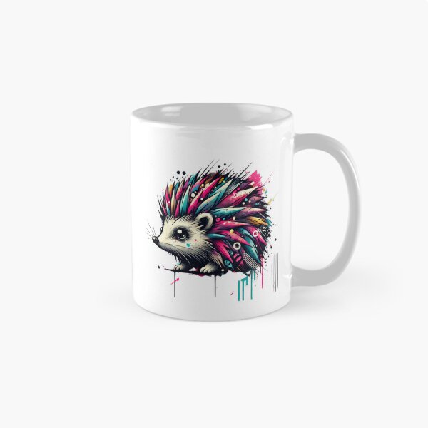 Item preview, Color Splash Hedgehog – Urban Graffiti Style designed and sold by Simon Widhopf.