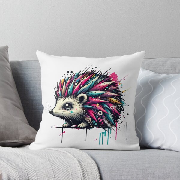 Item preview, Color Splash Hedgehog – Urban Graffiti Style designed and sold by Simon Widhopf.
