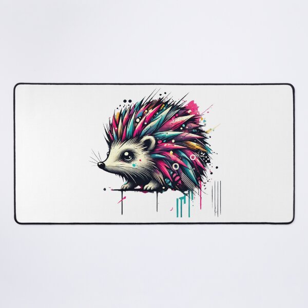 Item preview, Color Splash Hedgehog – Urban Graffiti Style designed and sold by Simon Widhopf.