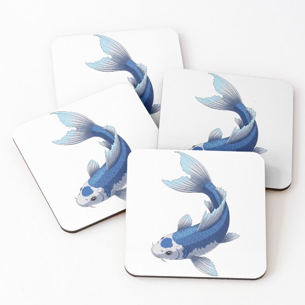 Item preview, asagi koi fish designed and sold by 4rtistcDrift.