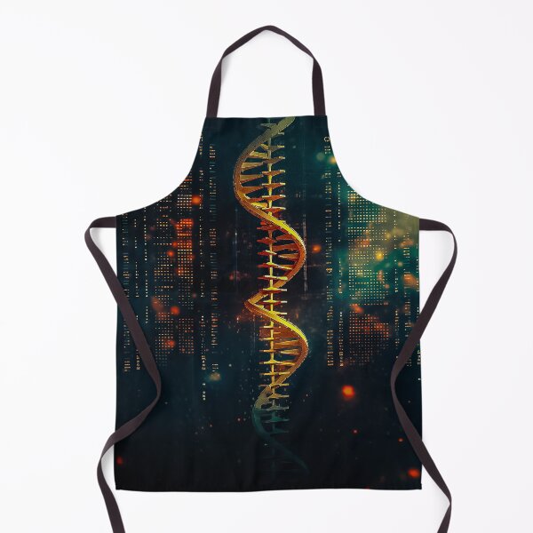 Item preview, Futuristic DNA Strand Glowing Science Art designed and sold by Amanda's Factory.