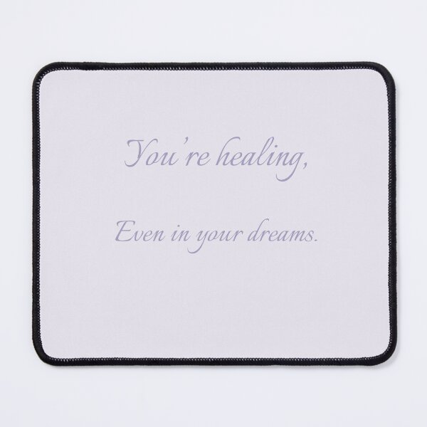 Item preview, You’re healing, even in your dreams – dreamy soft quote print designed and sold by KWkindwaves.