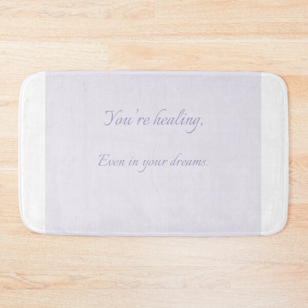 Item preview, You’re healing, even in your dreams – dreamy soft quote print designed and sold by KWkindwaves.