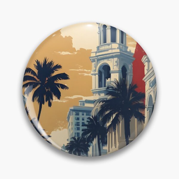 Item preview, Boca Raton Florida 1950s USA Vintage Travel Tourism designed and sold by TravelersGems.