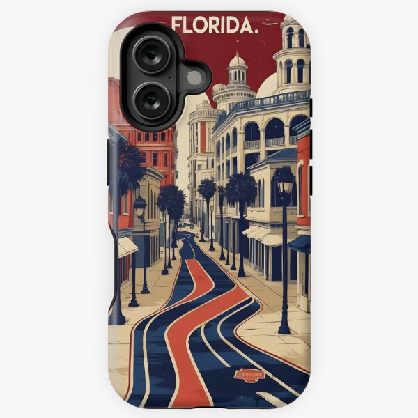 Vista previa del artículo con la obra «Bonita Springs, Florida, EE. UU., década de 1950, viajes y turismo vintage», diseñado y vendido por TravelersGems.
