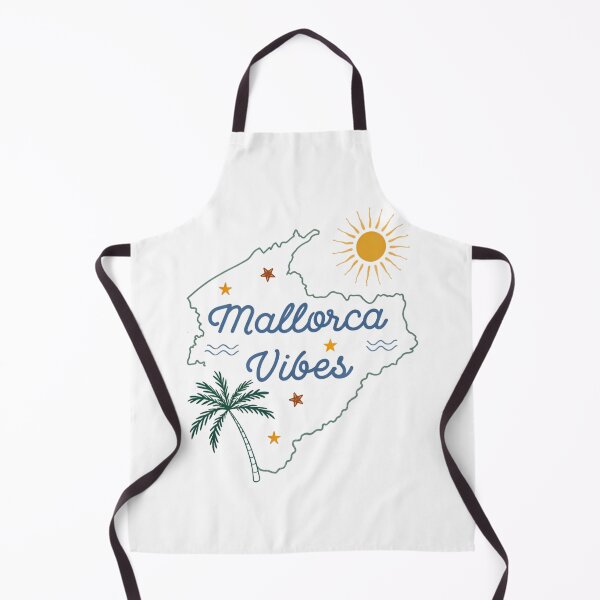Item preview, Mallorca Vibes island map with palm tree and sun designed and sold by GabbyKI261.