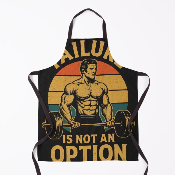 Item preview, Failure Is Not An Option Bodybuilding Shirt – Gym Motivation Vintage Fitness designed and sold by Savage Strength Co..