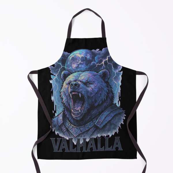 Item preview, Bear Berserker Viking Valhalla Norse Goth designed and sold by TomFrontierArt.
