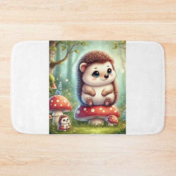 Item preview, Wald-Igel auf Fliegenpilz designed and sold by Simon Widhopf.