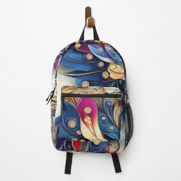Item preview, Jewel-Adorned Bird Glides Through Swirling Skies designed and sold by semenol.